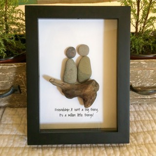 Decor & Home Furnishings Love with Pebbles