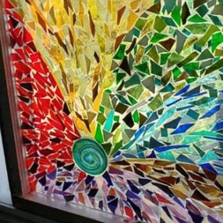 Glass One Piece At A Time Mosaic Design By Dawn