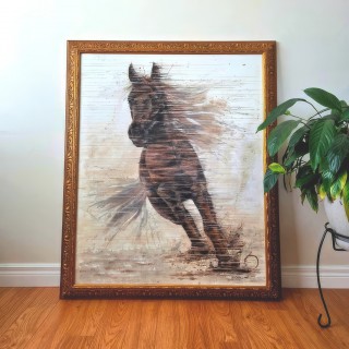 Art Painted with Wine