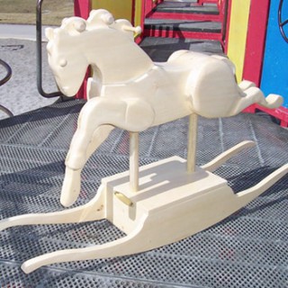 Wood The Wooden Horse: Fun teaching toys